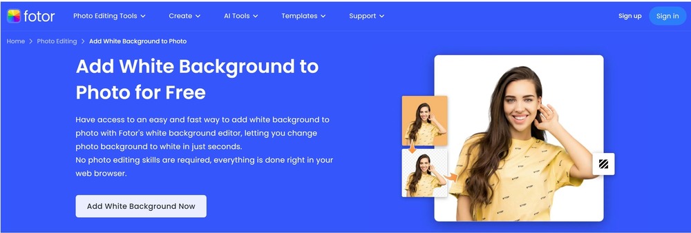 How To Make Image Background White In Photo Ai Generator Free ...